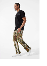 Load image into Gallery viewer, JORDAN CRAIG SEAN STACKED - CAMO CARGO DENIM (OAK)