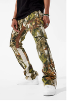 Load image into Gallery viewer, JORDAN CRAIG SEAN STACKED - CAMO CARGO DENIM (OAK)