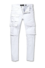 Load image into Gallery viewer, JORDAN CRAIG ROSS FIT TACTICAL RIPPED JEAN JR950TR (WHITE)
