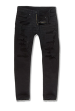 Load image into Gallery viewer, JORDAN CRAIG COLLINS - TRIBECA TWILL JEANS JC960R (BLACK)
