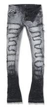Load image into Gallery viewer, JORDAN CRAIG MARTIN STACKED - PYTHON DENIM JEAN (CONCRETE)