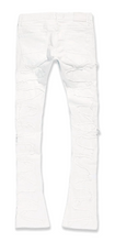 Load image into Gallery viewer, JORDAN CRAIG MARTIN STACKED - PYTHON DENIM JEAN (PLASTER)