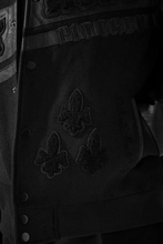 Load image into Gallery viewer, JORDAN CRAIG TRACKSTAR VARSITY JACKET (BLACKOUT)