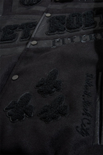 Load image into Gallery viewer, JORDAN CRAIG TRACKSTAR VARSITY JACKET (BLACKOUT)