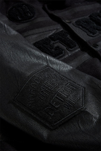 Load image into Gallery viewer, JORDAN CRAIG TRACKSTAR VARSITY JACKET (BLACKOUT)