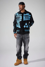 Load image into Gallery viewer, JORDAN CRAIG TRACKSTAR VARSITY JACKET (LIONS)