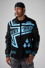 Load image into Gallery viewer, JORDAN CRAIG TRACKSTAR VARSITY JACKET (LIONS)