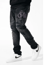 Load image into Gallery viewer, JORDAN CRAIG SEAN-ETERNAL DARKNESS DENIM JEANS JS1211 (BLACK SHADOW)