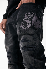 Load image into Gallery viewer, JORDAN CRAIG SEAN-ETERNAL DARKNESS DENIM JEANS JS1211 (BLACK SHADOW)