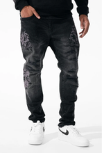 Load image into Gallery viewer, JORDAN CRAIG SEAN-ETERNAL DARKNESS DENIM JEANS JS1211 (BLACK SHADOW)