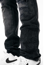 Load image into Gallery viewer, JORDAN CRAIG SEAN-ETERNAL DARKNESS DENIM JEANS JS1211 (BLACK SHADOW)