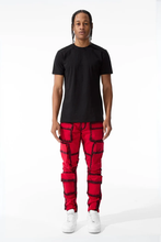 Load image into Gallery viewer, JORDAN CRAIG ROSS MAUI CARGO PANTS JR1289 (RED)