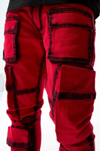 Load image into Gallery viewer, JORDAN CRAIG ROSS MAUI CARGO PANTS JR1289 (RED)