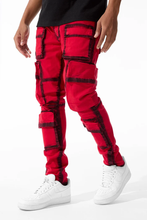 Load image into Gallery viewer, JORDAN CRAIG ROSS MAUI CARGO PANTS JR1289 (RED)