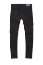 Load image into Gallery viewer, JORDAN CRAIG SLIM TAPER FIT - LEGION CARGO DENIM JS1284 (VINTAGE BLACK)