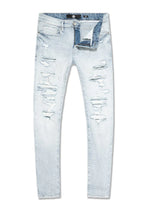 Load image into Gallery viewer, JORDAN CRAIG STRATOSPHERE SEAN SLIM TAPER FIT JEANS JS2310 (ICE BLUE)