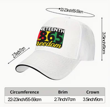 Load image into Gallery viewer, JUNETEENTH 1865 FREEDOM HAT