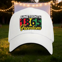 Load image into Gallery viewer, JUNETEENTH 1865 FREEDOM HAT