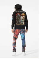 Load image into Gallery viewer, JORDAN CRAIG SEAN - ETERNAL SALVATION DENIM (LICHEN BLUE)