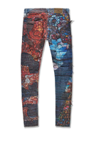Load image into Gallery viewer, JORDAN CRAIG SEAN - ETERNAL SALVATION DENIM (LICHEN BLUE)