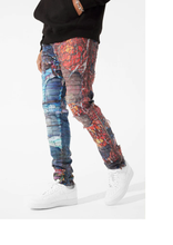 Load image into Gallery viewer, JORDAN CRAIG SEAN - ETERNAL SALVATION DENIM (LICHEN BLUE)