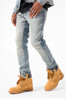 Load image into Gallery viewer, JORDAN CRAIG COLLINS MEADOWLANDS PURE DENIM JEANS AZURE JC1220 (ANTIQUE)