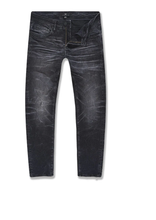 Load image into Gallery viewer, JORDAN CRAIG MEADOWLANDS PURE DENIM JEANS MONOCHROME JC1220 (BLACK SHADOW)