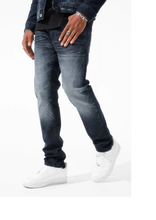 Load image into Gallery viewer, JORDAN CRAIG COLLINS MEADOWLANDS PURE DENIM JEANS AZURE JC1220 (MIDNIGHT BLUE)