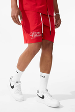 Load image into Gallery viewer, Jordan Craig Oakland Mechanic 2pc. Short Set (Red)