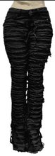 Load image into Gallery viewer, RED FOX WOMEN'S STACKED TWILL PANTS PA4418 (JET BLACK)