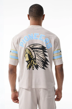 Load image into Gallery viewer, Jordan Craig Pioneer Football Jersey &amp; Pioneer Mesh Shorts (Cream)
