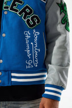 Load image into Gallery viewer, JORDAN CRAIG PIONEERS VARSITY JACKET (ROYAL)