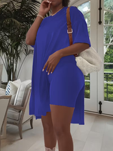 Load image into Gallery viewer, WOMEN'S PLUS SIZE SOLID COLOR 2PC SET IN STORES NOW