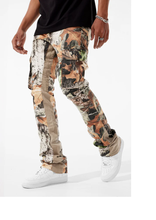 Load image into Gallery viewer, JORDAN CRAIG MARTIN STACKED - CAMO CARGO DENIM (REAL TREE)