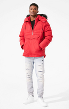 Load image into Gallery viewer, JORDAN CRAIG CONCORD PULLOVER ANORAK JACKET (RED)