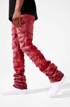 Load image into Gallery viewer, JORDAN CRAIG MARTIN STACKED - OASIS DENIM (RED)