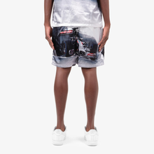 Load image into Gallery viewer, COPPER RIVET "RACING SMOKE" SATIN 2PC SET (WHITE)