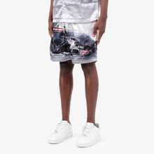 Load image into Gallery viewer, COPPER RIVET "RACING SMOKE" SATIN 2PC SET (WHITE)