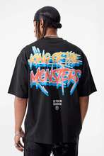 Load image into Gallery viewer, Jordan Craig Sea Monster Cropped Boxy T-Shirt (Black)(Joggers sold separately!)