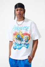 Load image into Gallery viewer, Jordan Craig Sea Monster Cropped Boxy T-Shirt (White)(Joggers sold separately!)