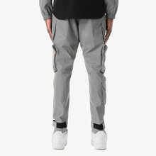 Load image into Gallery viewer, LIFE CODE NYLON WINDBREAKER/ CARGO PANTS SET (REFLECTIVE SILVER)
