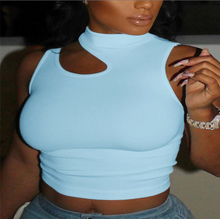 Load image into Gallery viewer, Women's Cut Out Sexy Crop Top IN STORES NOW!