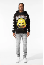 Load image into Gallery viewer, JORDAN CRAIG BAD INTENTIONS PULLOVER HOODIE (BLACK)
