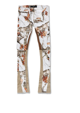 Load image into Gallery viewer, JORDAN CRAIG MARTIN STACKED - CAMO CARGO DENIM (SNOW CAMO)