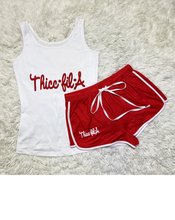 Load image into Gallery viewer, Women's "Thicc Fil A" Tank &amp; Short Set IN STORES NOW!