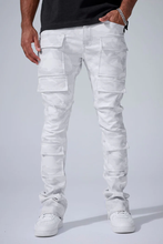 Load image into Gallery viewer, JORDAN CRAIG STACKED "SYIP THRILLER" CARGO PANTS (ARTIC CAMO)
