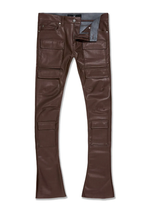 Load image into Gallery viewer, JORDAN CRAIG STACKED "SYIP THRILLER" CARGO PANTS (BROWN)