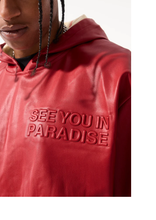 Load image into Gallery viewer, JORDAN CRAIG "THRILLER" PULLOVER HOODIE (RED)