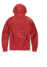 Load image into Gallery viewer, JORDAN CRAIG "THRILLER" PULLOVER HOODIE (RED)