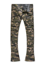 Load image into Gallery viewer, JORDAN CRAIG STACKED "SYIP THRILLER" CARGO PANTS JRF2250C (VINTAGE CAMO)